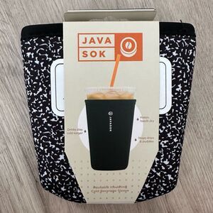 Java Sok Cold Cup Sleeve Compose Yourself Composition Notebook Print Medium NEW